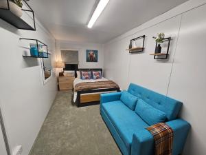 Ruang duduk di Moun Bolton Cabin 'Chester'