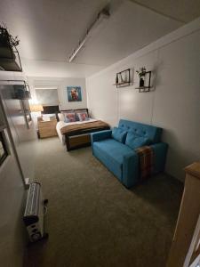 Ruang duduk di Moun Bolton Cabin 'Chester'