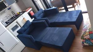 Køkken eller tekøkken på Resort, Piscina e Natureza em SP