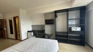 Postel nebo postele na pokoji v ubytování Loft 3 Edf Celita Franca Business e flat