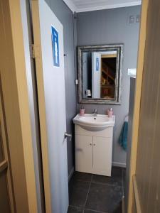 Koupelna v ubytování Hostal La Casona Ensenada con parking