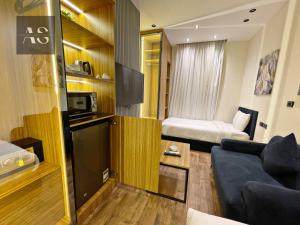 Kuchyň nebo kuchyňský kout v ubytování Elite Boutique Hotel
