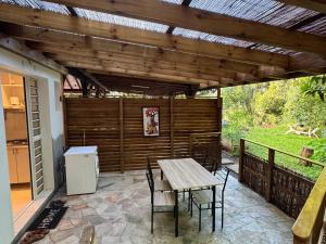 Balkon oz. terasa v nastanitvi KaZ-a-RoRo