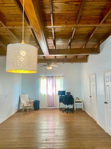 Χώρος καθιστικού στο Casa Relax