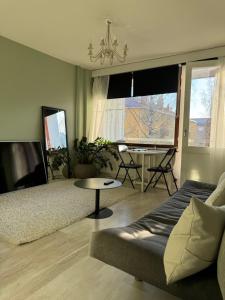 Posezení v ubytování Kauniit yksiöt, 600m keskustaan, free park