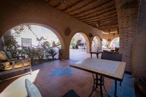 Restaurace v ubytování Ksar Sania - Merzouga