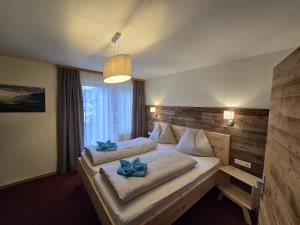 Postel nebo postele na pokoji v ubytování Landhaus Königsreiner