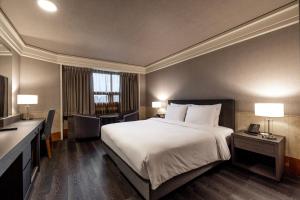 Postel nebo postele na pokoji v ubytování Kensington Hotel Yeouido