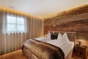 Uma cama ou camas num quarto em K Lodge Mountain