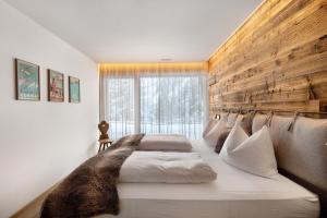 Uma cama ou camas num quarto em K Lodge Mountain