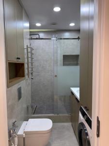 Koupelna v ubytování Apartment A
