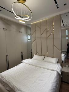 Postel nebo postele na pokoji v ubytování Apartment A