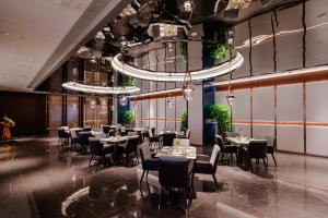 Restaurace v ubytování Shanghai Hongqiao Yankuang Tulip Hotel