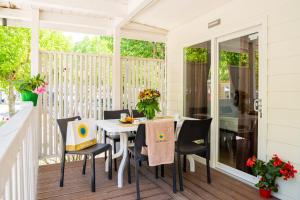 Balkón nebo terasa v ubytování Club del Sole Adriatico Cervia Easy Camping Village