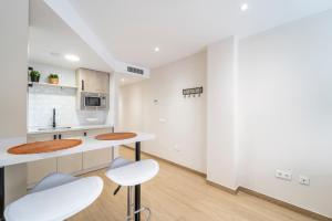 Η κουζίνα ή μικρή κουζίνα στο Gala Holidays City Center and Beach