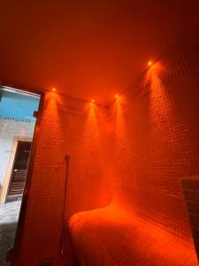 Koupelna v ubytování La Siègià Resort spa