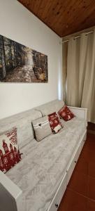 Postel nebo postele na pokoji v ubytování La casetta di Diego