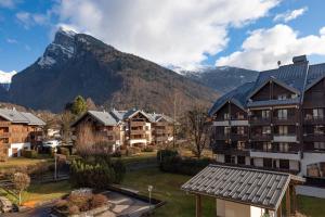 En generel udsigt til bjerge eller udsigt til bjerge taget fra lejligheden