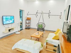 TV a/nebo společenská místnost v ubytování A&G Apartment