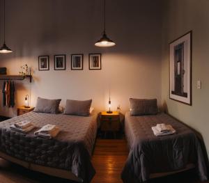 Postel nebo postele na pokoji v ubytování Dia 32 Guest House