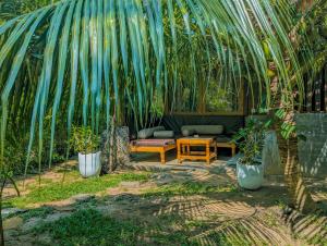 Aed väljaspool majutusasutust Neem Jay Beach Resort