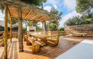 Αίθριο ή υπαίθριος χώρος στο Villa Claire