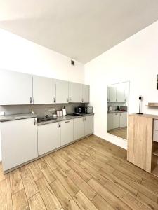 Kuchyňa alebo kuchynka v ubytovaní Apartament Matejki