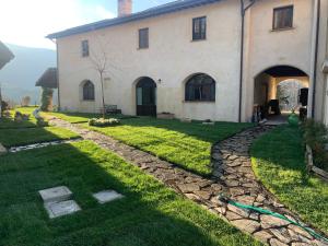 Agriturismo Il Covo del Solengo外面的花园