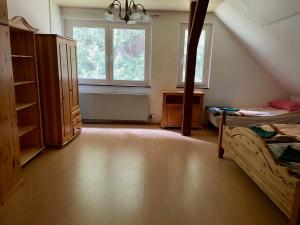 Posteľ alebo postele v izbe v ubytovaní Ferienwohnung Sophie