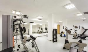 Fitness centrum a/nebo fitness zařízení v ubytování Apartament 202 Stream Resort Hotel