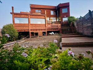 Zahrada ubytování Lodge Punta Sirena