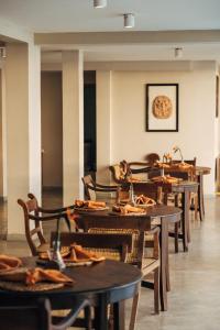 A seating area at Neevana Hotel Hikkaduwa