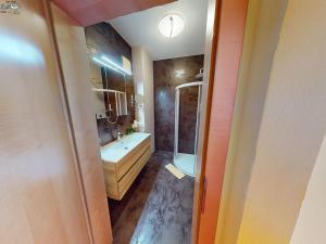 Koupelna v ubytování Hotel zur Post