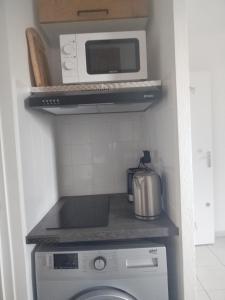 Kuchyň nebo kuchyňský kout v ubytování Jasmin