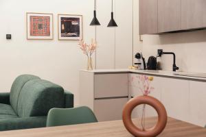 Kuchyň nebo kuchyňský kout v ubytování Guli's Suite - Lusso e Comfort in Centro Storico