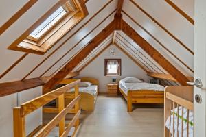 Postel nebo postele na pokoji v ubytování Park Haerendycke Vis123