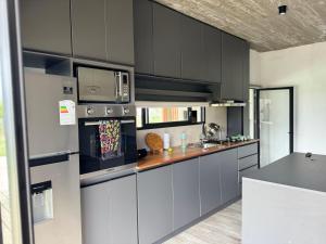 Η κουζίνα ή μικρή κουζίνα στο Balneario Buenos Aires