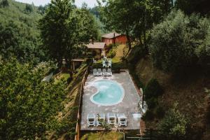 Bazén v ubytování Agriturismo Le Scope nebo v jeho okolí + 8 fotografií