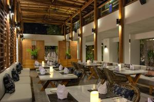 Restaurace v ubytování Jeeva Santai Villas