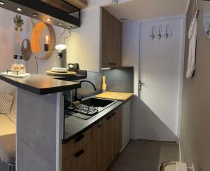 Køkken eller tekøkken på Soyouz-Vanguard 09