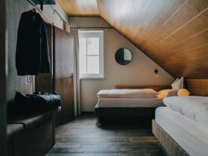 Posteľ alebo postele v izbe v ubytovaní Alpenhotel St.Christoph