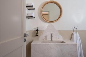 Koupelna v ubytování Terra Maria Hotel