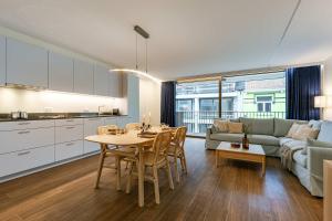 Η κουζίνα ή μικρή κουζίνα στο Huswell - Modern apartment in city center