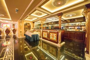 The lounge or bar area at Aphrodite Palace