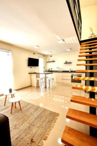 Nhà bếp/bếp nhỏ tại Departamentos Valdivia Teja Sur