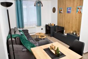 Χώρος καθιστικού στο Apartman UKI Jahorinska Vila