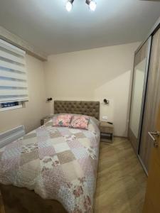 Postel nebo postele na pokoji v ubytování Apartman centar- Montana