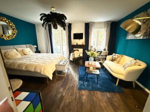 Posezení v ubytování Suite Executive Kreuzlingen - MTL Schweiz