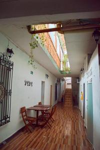 Balkón nebo terasa v ubytování Hostal la muralla getsemani