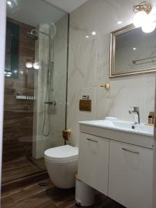A bathroom at Nikola's & Joanna's apartments 2